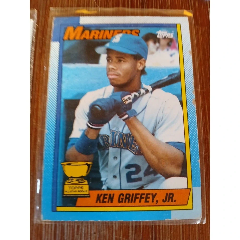 Lot of 6 KEN GRIFFEY JR Rookie Card Donruss No Dot Bloody Elbow Wrong Birthplace